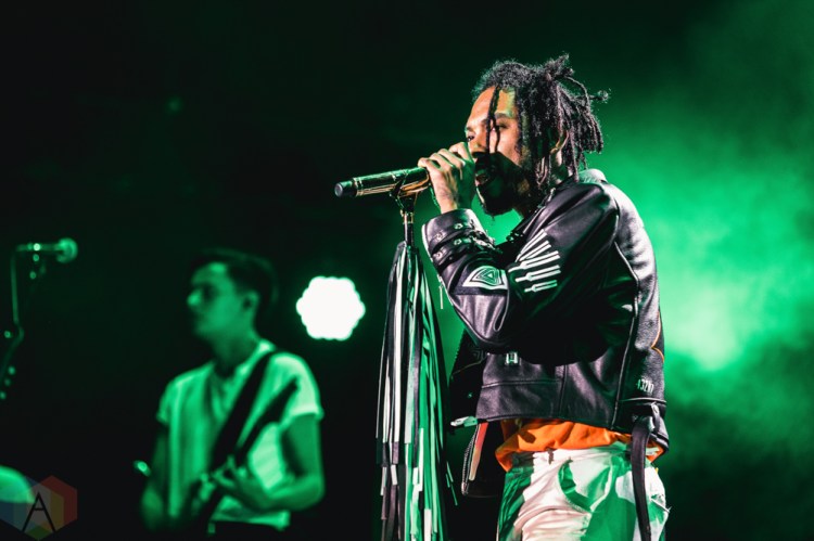 TORONTO, ON - AUGUST 26: MIguel performs at Echo Beach in Toronto on August 26, 2018. (Photo: Anton Mak/Aesthetic Magazine)