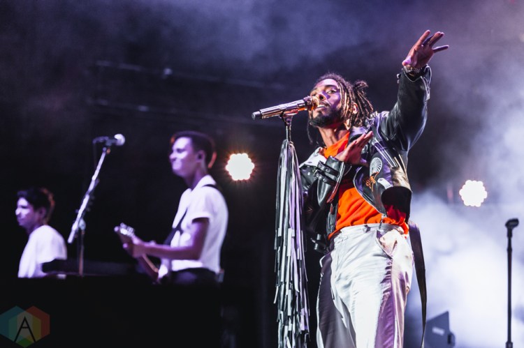 TORONTO, ON - AUGUST 26: MIguel performs at Echo Beach in Toronto on August 26, 2018. (Photo: Anton Mak/Aesthetic Magazine)