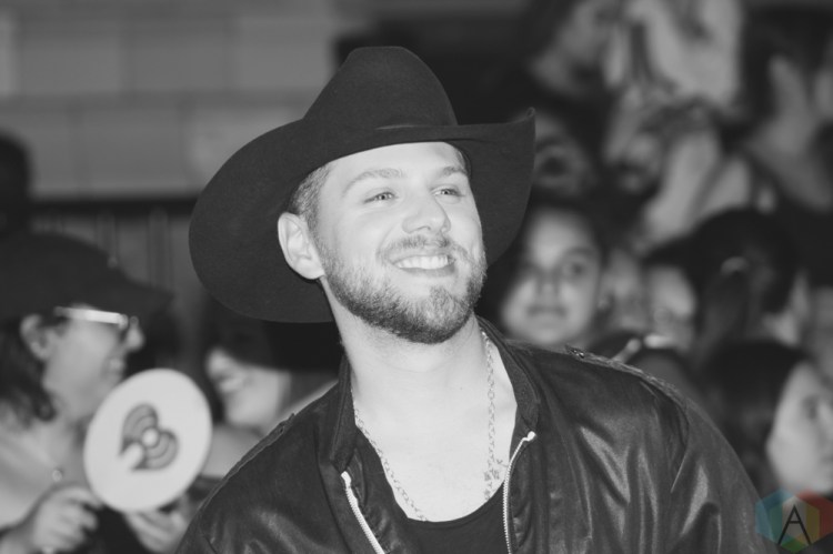 TORONTO, ON - AUGUST 26: Brett Kissel attends iHeartRadio MMVAs red carpet in Toronto, Ontario on August 26, 2018. (Photo: Curtis Sindrey/Aesthetic Magazine)