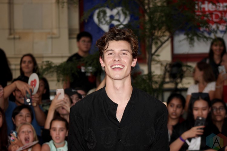 TORONTO, ON - AUGUST 26: Shawn Mendes attends iHeartRadio MMVAs red carpet in Toronto, Ontario on August 26, 2018. (Photo: Curtis Sindrey/Aesthetic Magazine)