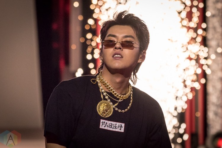 TORONTO, ON - AUGUST 26: Kris Wu performs at iHeartRadio MMVAs in Toronto, Ontario on August 26, 2018. (Photo: Angelo Marchini/Aesthetic Magazine)