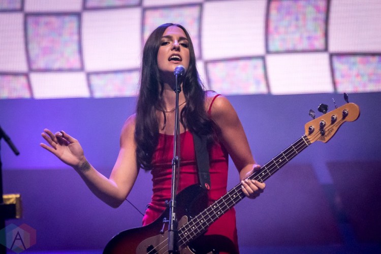 TORONTO, ON - AUGUST 26: The Beaches perform at iHeartRadio MMVAs in Toronto, Ontario on August 26, 2018. (Photo: Angelo Marchini/Aesthetic Magazine)