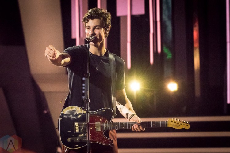 TORONTO, ON - AUGUST 26: Shawn Mendes performs at iHeartRadio MMVAs in Toronto, Ontario on August 26, 2018. (Photo: Angelo Marchini/Aesthetic Magazine)