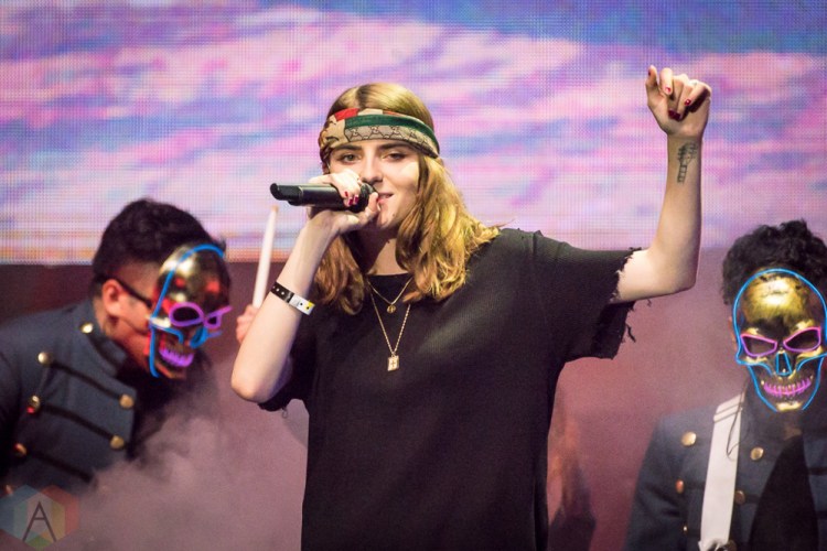 TORONTO, ON - AUGUST 26: Bulow performs at iHeartRadio MMVAs in Toronto, Ontario on August 26, 2018. (Photo: Angelo Marchini/Aesthetic Magazine)