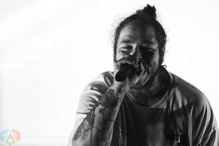 TORONTO, ON - AUGUST 06: Post Malone performs at The Mod Club in Toronto on August 06, 2018. (Photo: Morgan Hotston/Aesthetic Magazine)
