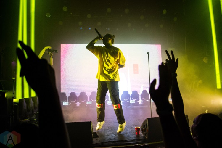 TORONTO, ON - AUGUST 06: Post Malone performs at The Mod Club in Toronto on August 06, 2018. (Photo: Morgan Hotston/Aesthetic Magazine)