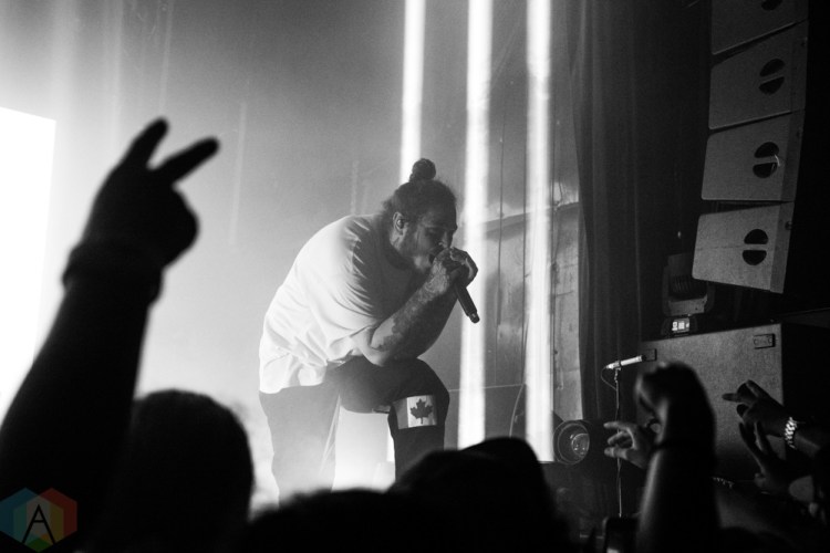 TORONTO, ON - AUGUST 06: Post Malone performs at The Mod Club in Toronto on August 06, 2018. (Photo: Morgan Hotston/Aesthetic Magazine)