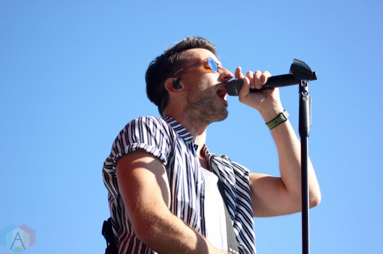ORO-MEDONTE, ON - AUGUST 10: Russell Dickerson performs at Boots And Hearts Music Festival at Burl's Creek in Oro-Medonte, ON on August 10, 2018. (Photo: Curtis Sindrey/Aesthetic Magazine)