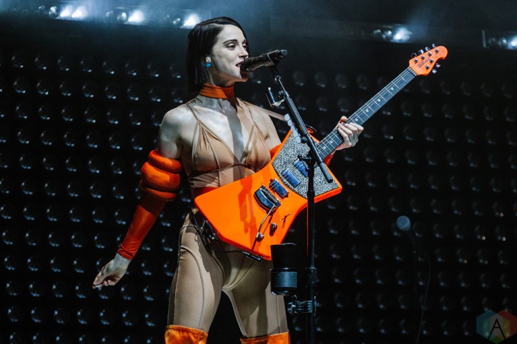 TORONTO, ON - JULY 31: St. Vincent performs at Sony Centre in Toronto on July 31, 2018. (Photo: Jenna Hum/Aesthetic Magazine)