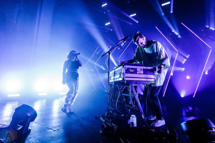 TORONTO, ON - JULY 31: Sylvan Esso performs at Danforth Music Hall in Toronto on July 31, 2018. (Photo: David McDonald/Aesthetic Magazine)