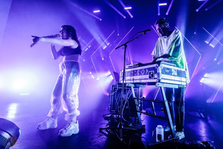 TORONTO, ON - JULY 31: Sylvan Esso performs at Danforth Music Hall in Toronto on July 31, 2018. (Photo: David McDonald/Aesthetic Magazine)