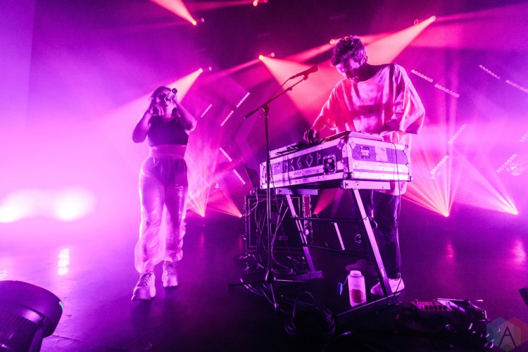 TORONTO, ON - JULY 31: Sylvan Esso performs at Danforth Music Hall in Toronto on July 31, 2018. (Photo: David McDonald/Aesthetic Magazine)