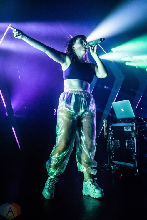 TORONTO, ON - JULY 31: Sylvan Esso performs at Danforth Music Hall in Toronto on July 31, 2018. (Photo: David McDonald/Aesthetic Magazine)