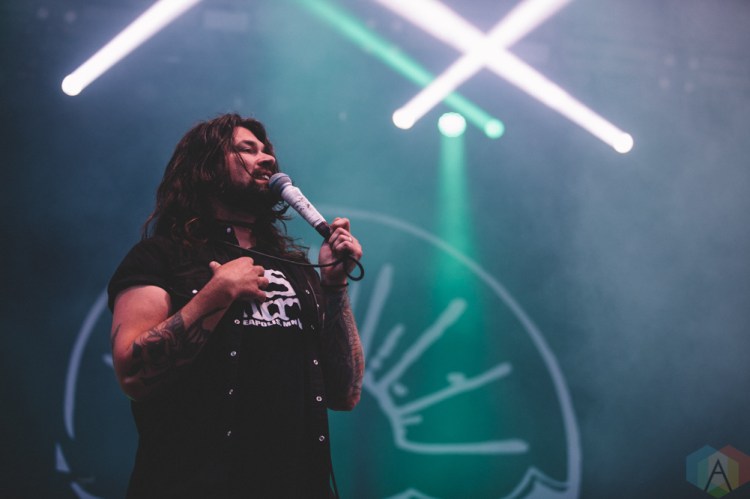 BERKELEY, CA - Taking Back Sunday performs at Greek Theatre in Berkeley, California on August 09, 2018. (Photo: Kyle Simmons/Aesthetic Magazine)