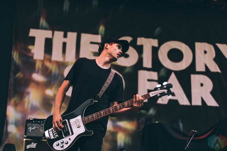 BERKELEY, CA - The Story So Far performs at Greek Theatre in Berkeley, California on August 09, 2018. (Photo: Kyle Simmons/Aesthetic Magazine)