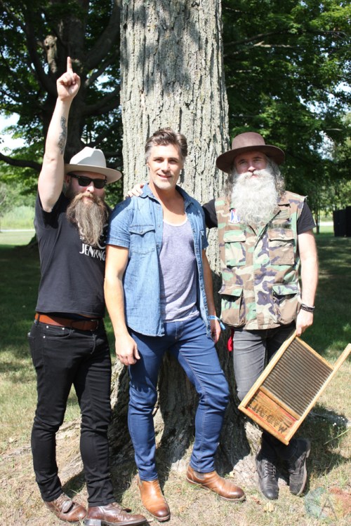 ORO-MEDONTE, ON - AUGUST 12: The Washboard Union poses for a portrait at Boots And Hearts Music Festival at Burl's Creek in Oro-Medonte, ON on August 12, 2018. (Photo: Curtis Sindrey/Aesthetic Magazine)
