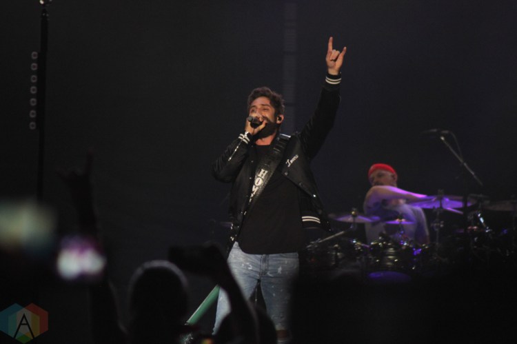 ORO-MEDONTE, ON - AUGUST 12: Thomas Rhett performs at Boots And Hearts Music Festival at Burl's Creek in Oro-Medonte, ON on August 12, 2018. (Photo: Curtis Sindrey/Aesthetic Magazine)