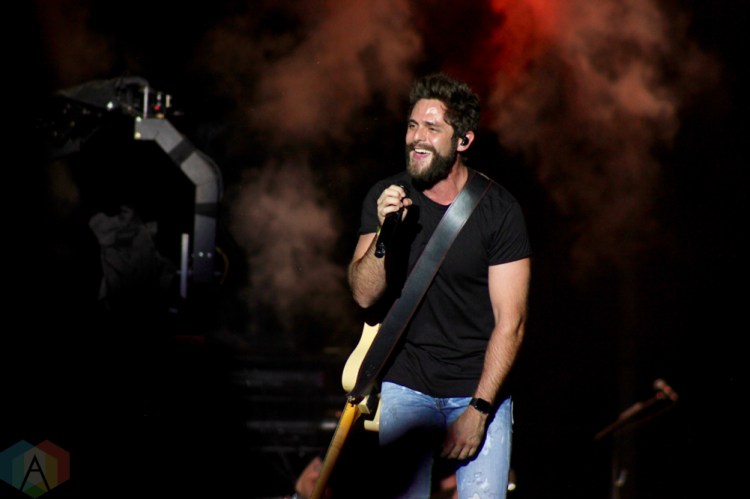 ORO-MEDONTE, ON - AUGUST 12: Thomas Rhett performs at Boots And Hearts Music Festival at Burl's Creek in Oro-Medonte, ON on August 12, 2018. (Photo: Curtis Sindrey/Aesthetic Magazine)