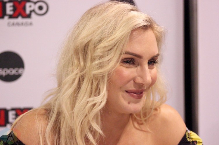 TORONTO, ON - AUGUST 30: WWE superstar Charlotte Flair attends Fan Expo at Metro Toronto Convention Centre in Toronto, Ontario on August 30, 2018. (Photo: Curtis Sindrey/Aesthetic Magazine)