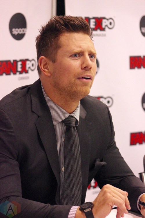TORONTO, ON - AUGUST 30: WWE superstar The Miz attends Fan Expo at Metro Toronto Convention Centre in Toronto, Ontario on August 30, 2018. (Photo: Curtis Sindrey/Aesthetic Magazine)
