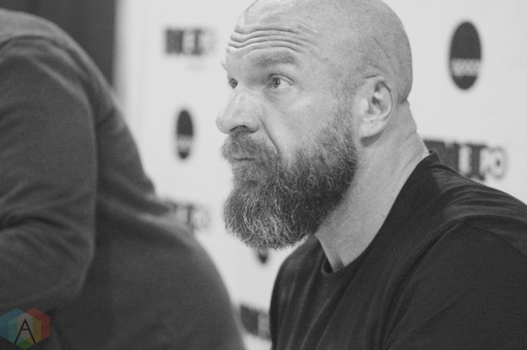 TORONTO, ON - AUGUST 30: WWE superstar Triple H attends Fan Expo at Metro Toronto Convention Centre in Toronto, Ontario on August 30, 2018. (Photo: Curtis Sindrey/Aesthetic Magazine)