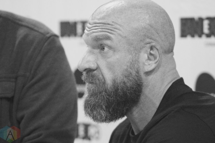 TORONTO, ON - AUGUST 30: WWE superstar Triple H attends Fan Expo at Metro Toronto Convention Centre in Toronto, Ontario on August 30, 2018. (Photo: Curtis Sindrey/Aesthetic Magazine)