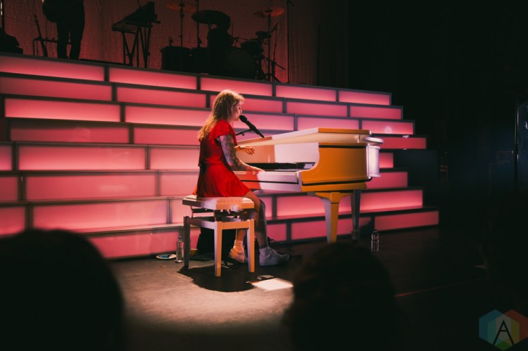 TORONTO, ON - SEPTEMBER 20: Coeur de Pirate performs at Danforth Music Hall in Toronto on September 20, 2018. (Photo: Sarah McNeil/Aesthetic Magazine)