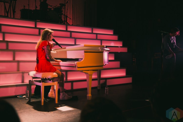 TORONTO, ON - SEPTEMBER 20: Coeur de Pirate performs at Danforth Music Hall in Toronto on September 20, 2018. (Photo: Sarah McNeil/Aesthetic Magazine)