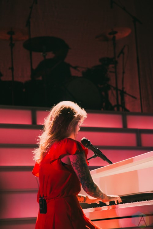 TORONTO, ON - SEPTEMBER 20: Coeur de Pirate performs at Danforth Music Hall in Toronto on September 20, 2018. (Photo: Sarah McNeil/Aesthetic Magazine)