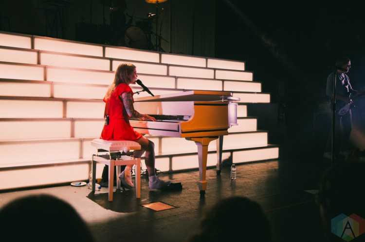 TORONTO, ON - SEPTEMBER 20: Coeur de Pirate performs at Danforth Music Hall in Toronto on September 20, 2018. (Photo: Sarah McNeil/Aesthetic Magazine)