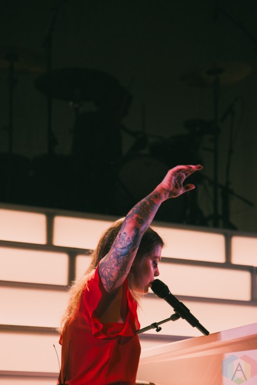 TORONTO, ON - SEPTEMBER 20: Coeur de Pirate performs at Danforth Music Hall in Toronto on September 20, 2018. (Photo: Sarah McNeil/Aesthetic Magazine)