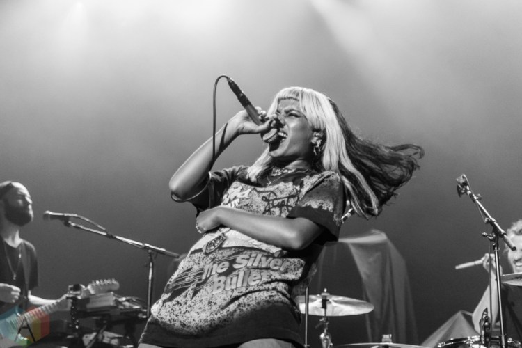 MANCHESTER, UK - SEPTEMBER 08: Ecca Vandal performs at O2 Apollo Manchester in Manchester, UK on September 08, 2018. (Photo: Priti Shikotra/Aesthetic Magazine)