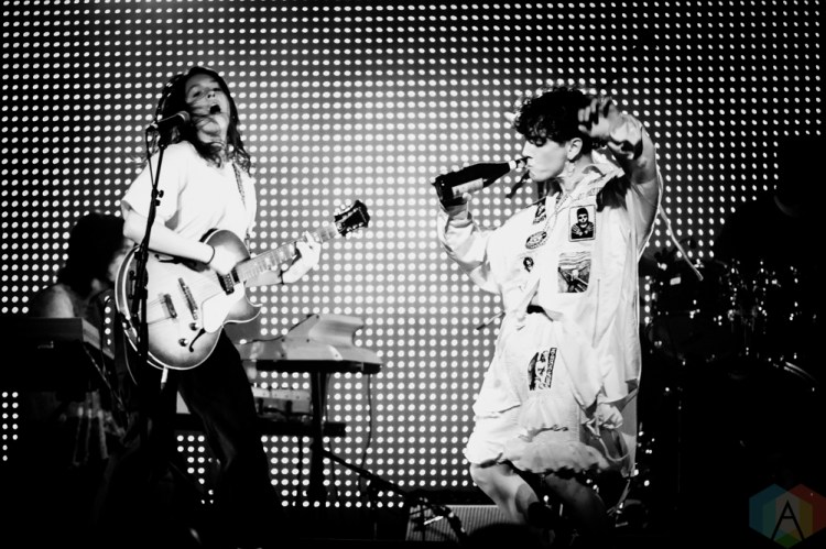 TORONTO, ON - SEPTEMBER 17: Hubert Lenoir performs at Polaris Prize gala at the Carlu in Toronto, Ontario on September 17, 2018. (Photo: Brendan Albert/Aesthetic Magazine)