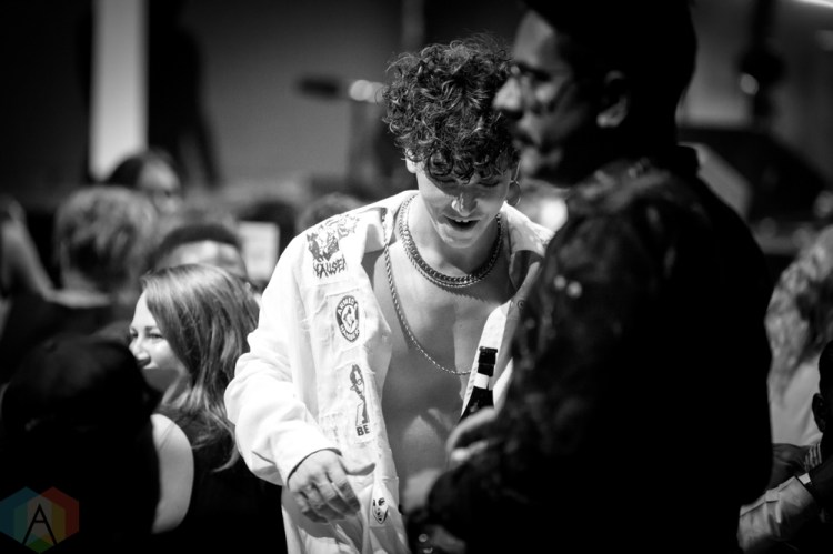TORONTO, ON - SEPTEMBER 17: Hubert Lenoir performs at Polaris Prize gala at the Carlu in Toronto, Ontario on September 17, 2018. (Photo: Brendan Albert/Aesthetic Magazine)