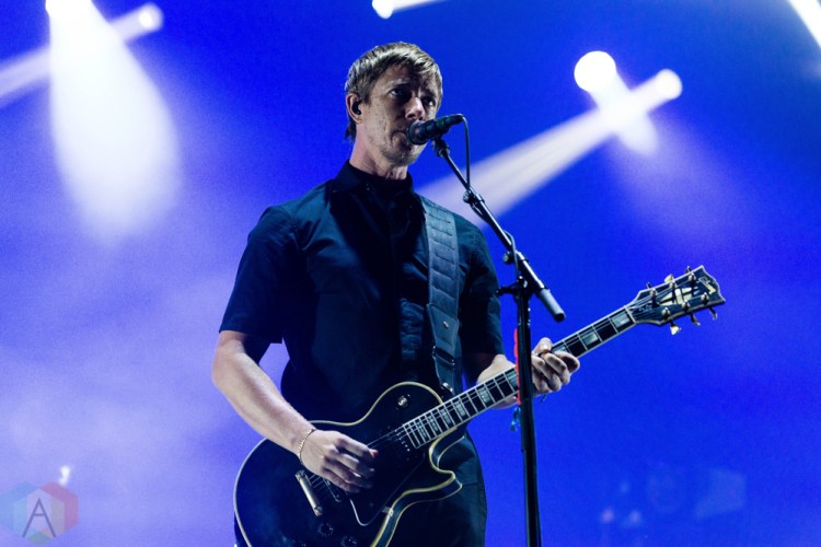 CHICAGO, IL - SEPTEMBER 15: Interpol performs at Riot Fest at Douglas Park in Chicago on September 15, 2018. (Photo: Katie Kuropas/Aesthetic Magazine)