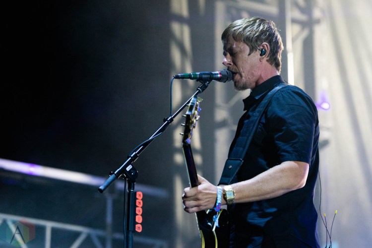 CHICAGO, IL - SEPTEMBER 15: Interpol performs at Riot Fest at Douglas Park in Chicago on September 15, 2018. (Photo: Katie Kuropas/Aesthetic Magazine)