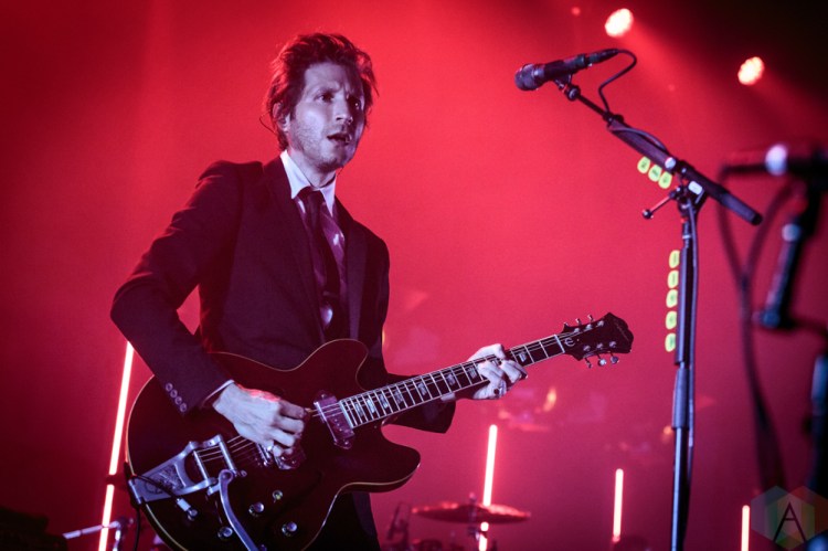 TORONTO, ON - SEPTEMBER 13: Interpol performs at Rebel in Toronto, Ontario on September 13, 2018. (Photo: David McDonald/Aesthetic Magazine)