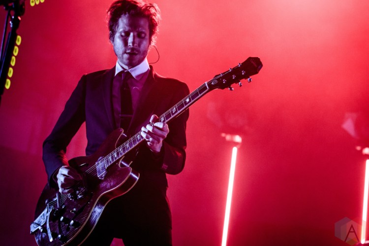 TORONTO, ON - SEPTEMBER 13: Interpol performs at Rebel in Toronto, Ontario on September 13, 2018. (Photo: David McDonald/Aesthetic Magazine)