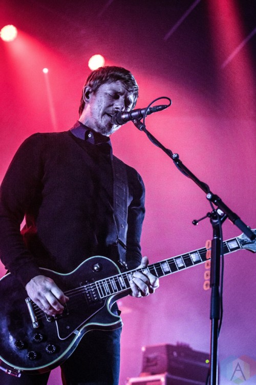 TORONTO, ON - SEPTEMBER 13: Interpol performs at Rebel in Toronto, Ontario on September 13, 2018. (Photo: David McDonald/Aesthetic Magazine)