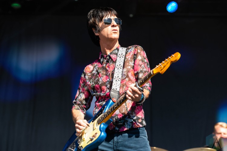 CHICAGO, IL - SEPTEMBER 16: Johnny Marr performs at Riot Fest at Douglas Park in Chicago on September 16, 2018. (Photo: Katie Kuropas/Aesthetic Magazine)