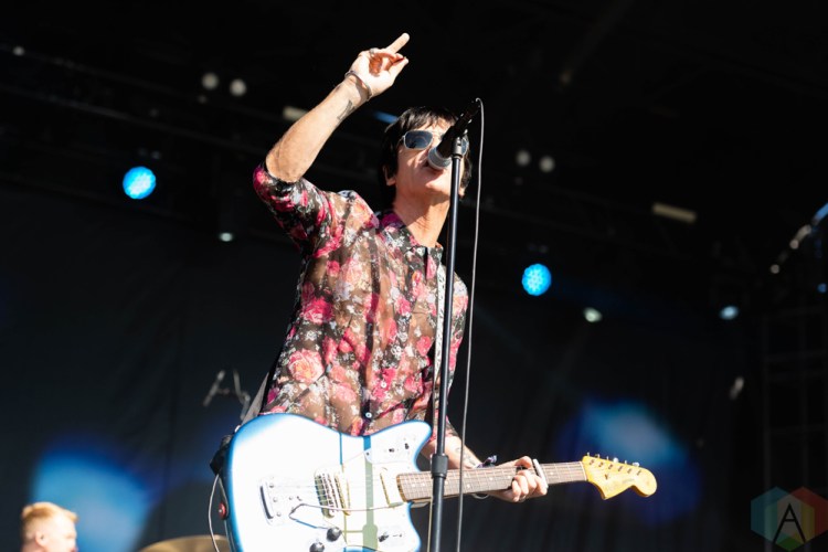 CHICAGO, IL - SEPTEMBER 16: Johnny Marr performs at Riot Fest at Douglas Park in Chicago on September 16, 2018. (Photo: Katie Kuropas/Aesthetic Magazine)