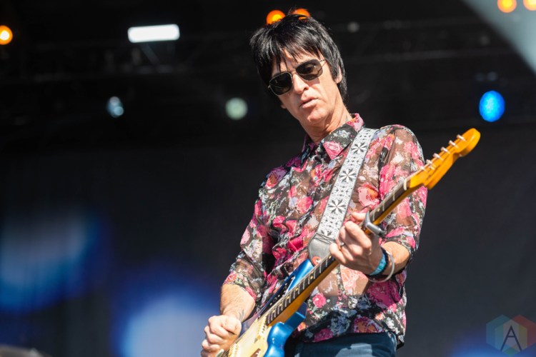 CHICAGO, IL - SEPTEMBER 16: Johnny Marr performs at Riot Fest at Douglas Park in Chicago on September 16, 2018. (Photo: Katie Kuropas/Aesthetic Magazine)