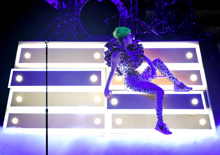 LOS ANGELES, CA - SEPTEMBER 10: Katy Perry performs for Citi Sound Vault at The Theatre at Ace Hotel on September 10, 2018 in Los Angeles, California. (Photo: Neilson Barnard/Getty)