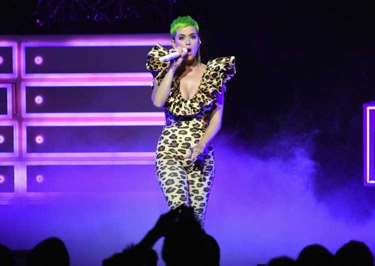 LOS ANGELES, CA - SEPTEMBER 10: Katy Perry performs for Citi Sound Vault at The Theatre at Ace Hotel on September 10, 2018 in Los Angeles, California. (Photo: Neilson Barnard/Getty)
