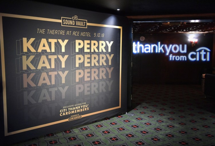LOS ANGELES, CA - SEPTEMBER 10: Katy Perry performs for Citi Sound Vault at The Theatre at Ace Hotel on September 10, 2018 in Los Angeles, California. (Photo: Neilson Barnard/Getty)