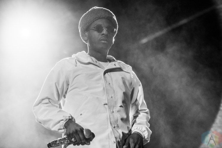 TORONTO, ON - SEPTEMBER 27: Leon Bridges performs at Echo Beach in Toronto on September 27, 2018. (Photo: Joanna Glezakos/Aesthetic Magazine)