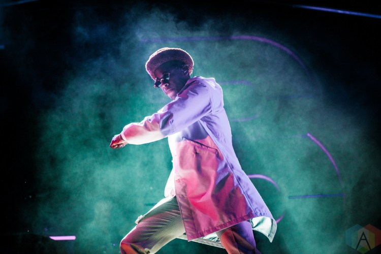 TORONTO, ON - SEPTEMBER 27: Leon Bridges performs at Echo Beach in Toronto on September 27, 2018. (Photo: Joanna Glezakos/Aesthetic Magazine)