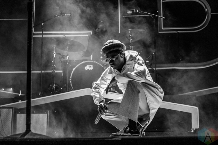 TORONTO, ON - SEPTEMBER 27: Leon Bridges performs at Echo Beach in Toronto on September 27, 2018. (Photo: Joanna Glezakos/Aesthetic Magazine)