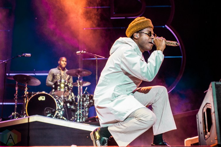 TORONTO, ON - SEPTEMBER 27: Leon Bridges performs at Echo Beach in Toronto on September 27, 2018. (Photo: Joanna Glezakos/Aesthetic Magazine)