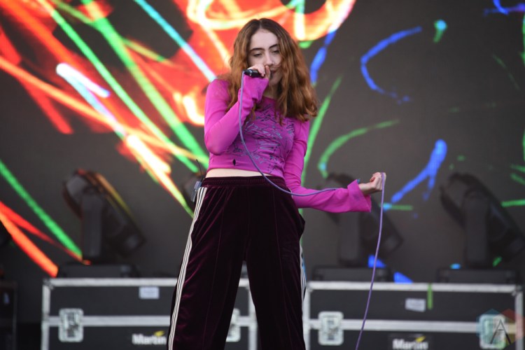SEATTLE, WA - AUGUST 31: Let's Eat Grandma performs at Bumbershoot Music Festival in Seattle, Washington on August 31, 2018. (Photo: Matt Harding/Aesthetic Magazine)